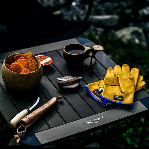 CAMPOUT「户外露营折叠桌」全铝合金野餐桌 便携式露营长桌 旅行摆摊折叠桌 商品图1