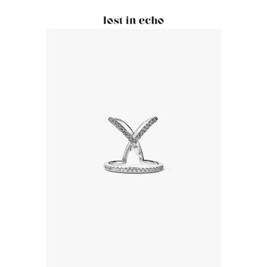 lost in echo x 摘星阁系列 设计师品牌 冬季新款 星月珍珠晶饰指尖戒系列 商品图1