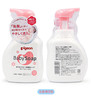 日本贝亲-婴儿沐浴洗发二合一500ml泡沫清爽型/粉色花香保湿型/会员6折 商品缩略图0