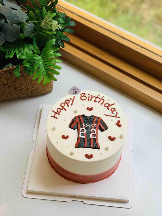 手绘球衣奶油蛋糕 下单前请仔细阅读商品详情 商品图1