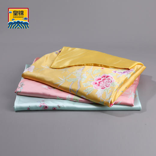 【皇锦】真丝被套印花蚕丝被套-满庭芳 商品图1