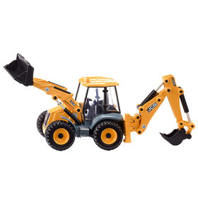 SIKU JCB4CX两端作业挖掘装载机SKUC3558