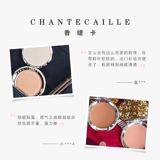 法国 Chantecaille香缇卡 哑光清透持久控油定妆粉饼 10g 商品图6