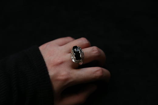 CHEZ BOQUE 印象系列原创手工925银戒指《拍岸》 商品图4