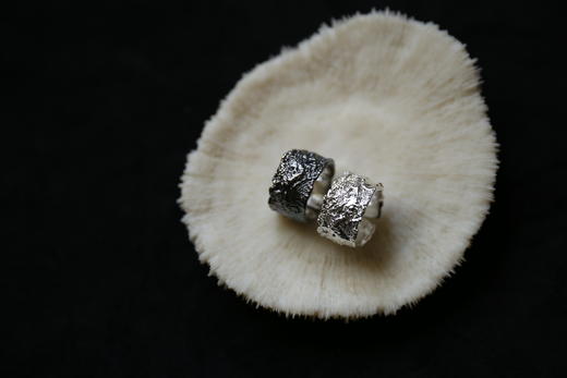 CHEZ BOQUE 覆盖系列原创手工925银戒指《洛可可》 商品图2