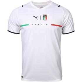 小李子PUMA/彪马意大利客场球衣球迷版训练短袖足球服男759803-08