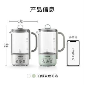 北鼎mini养生壶办公室多功能小型煮茶器迷你便携烧水壶花茶壶