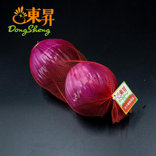 东升农场 红洋葱 紫洋葱洋葱头圆葱 广州蔬菜新鲜配送 500g 商品图4