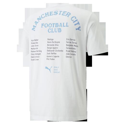 彪马2021赛季英超曼城夺冠短袖球衣冠军纪念t恤男76884301 商品图3