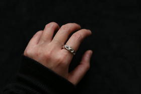 CHEZ BOQUE 印象系列原创手工925银戒指《永恒1号》