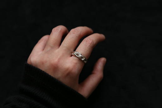 CHEZ BOQUE 印象系列原创手工925银戒指《永恒1号》 商品图0