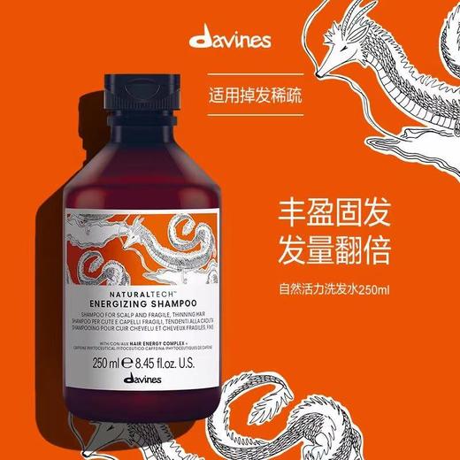 (防脱固发)大卫尼斯 自然活力 洗发水 250ml/1000ml（1000ml附送按压泵） 商品图1