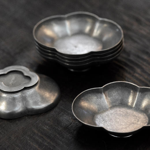 学古海棠杯托（一套六只） 商品图3