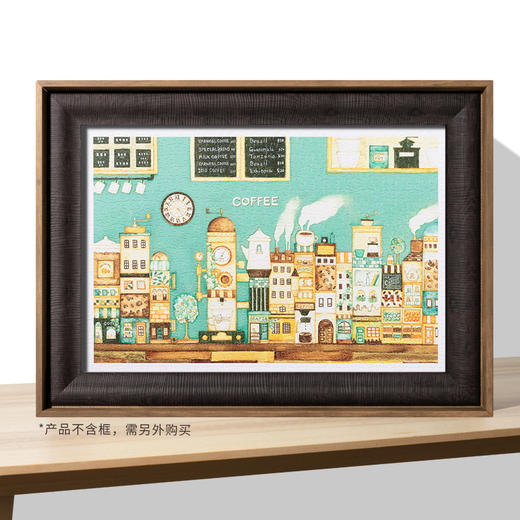600片 平面拼图 塑料拼图 H2521 西村典子-咖啡街道 商品图2