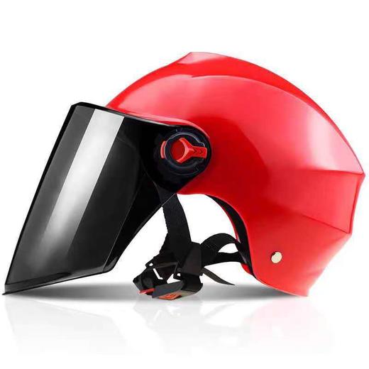 KX-377电动车电瓶车头盔女士头帽子男夏天季半盔头帽四季 商品图2