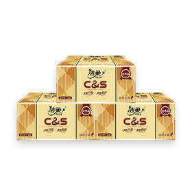 【洁柔C&S金尊抽纸】3层120抽3包面巾纸巾餐巾软抽居家日用清洁工具