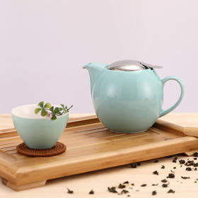 日本Zero Japan手工美浓烧日式陶瓷壶和风泡茶壶无铅带滤网茶茶壶