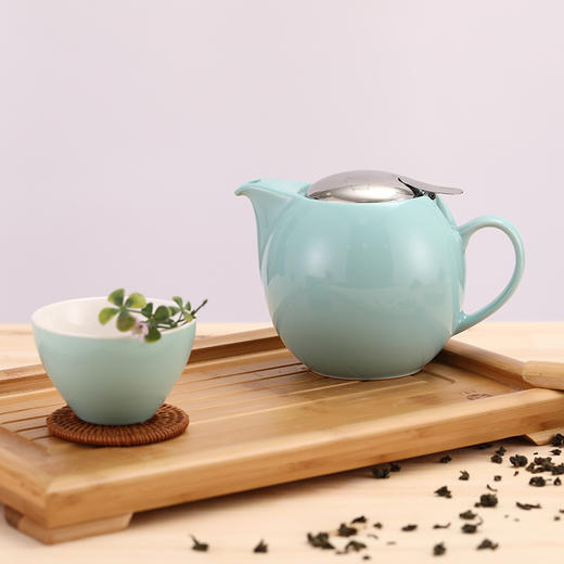 日本Zero Japan手工美浓烧日式陶瓷壶和风泡茶壶无铅带滤网茶茶壶 商品图0