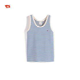 VinR/01210161/亮蓝条纹背心