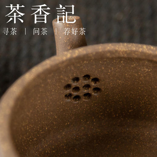 茶香记 青灰段刻绘汉瓦紫砂壶 清香 古朴清雅 圆润饱满  阔口实用 商品图2