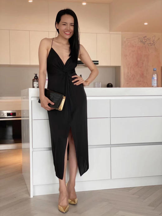 CG｜Sofia Dress [真丝扭结吊带连衣裙] 商品图7