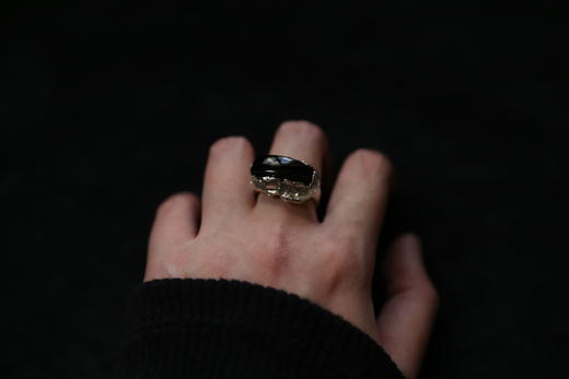 CHEZ BOQUE 印象系列原创手工925银戒指《拍岸》 商品图5