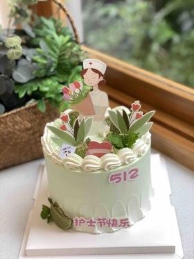 医生护士小清新奶油蛋糕 下单前请仔细阅读商品详情
