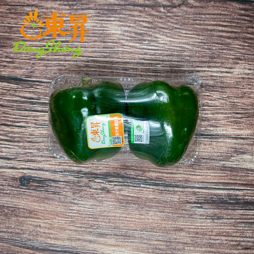 东升农场 青圆椒 青椒甜椒菜椒灯笼椒 广州蔬菜配送400g 商品图4