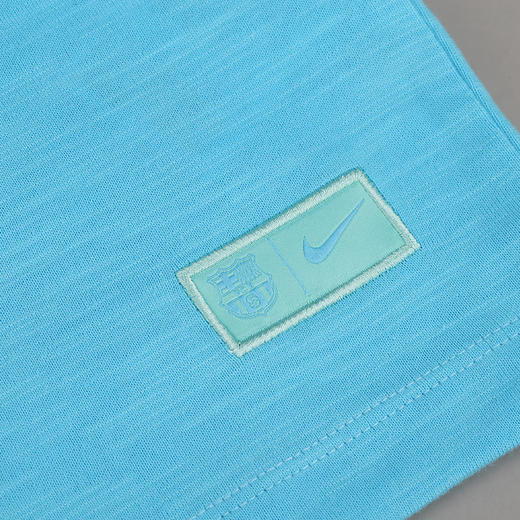 NIKE/耐克巴萨足球训练比赛T恤男子运动休闲短袖DC7280-425 商品图3