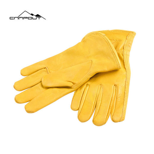 CAMPOUT「户外露营牛皮手套」加厚烧烤手套 微波炉防烫隔热手套 商品图4