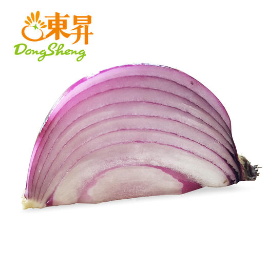 东升农场 红洋葱 紫洋葱洋葱头圆葱 广州蔬菜新鲜配送 500g 商品图3