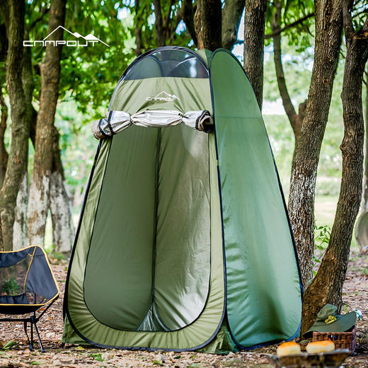 CAMPOUT「户外露营厕所帐篷」单人更衣帐篷 野营沐浴洗澡帐篷 钓鱼帐篷 商品图0