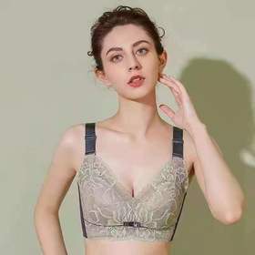 新款乳胶减震防下垂聚拢文胸内衣
