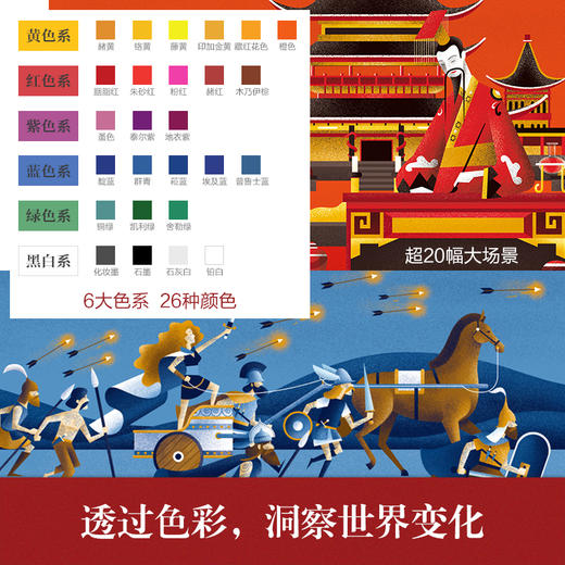 乐乐趣科普百科-画给孩子的人文史（2册） 商品图2