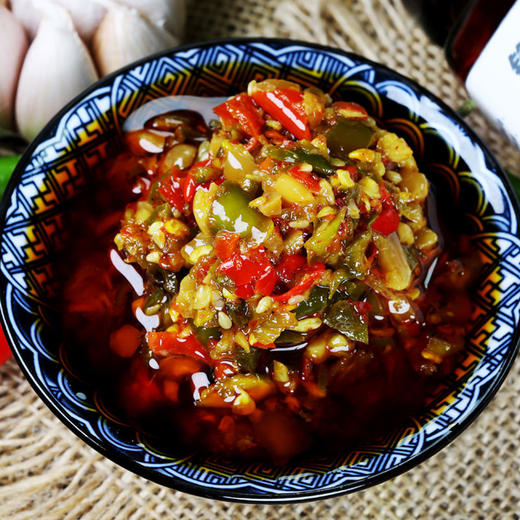 锋味日记剁椒酱蒜蓉剁椒酱280g*2四川农家自制 商品图5