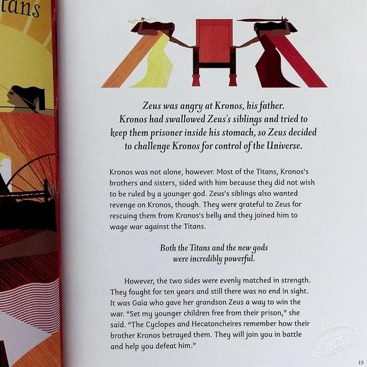 【中商原版】Greek Myths Meet the heroes gods and monsters of ancient Greece 希腊神话 DK Jean Menzies 商品图5