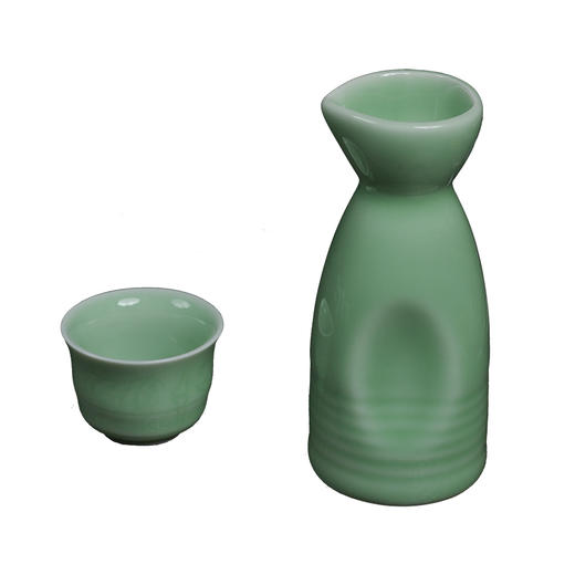 龙泉青瓷茶具 XH8004 福寿康宁一壶六杯酒具 商品图4