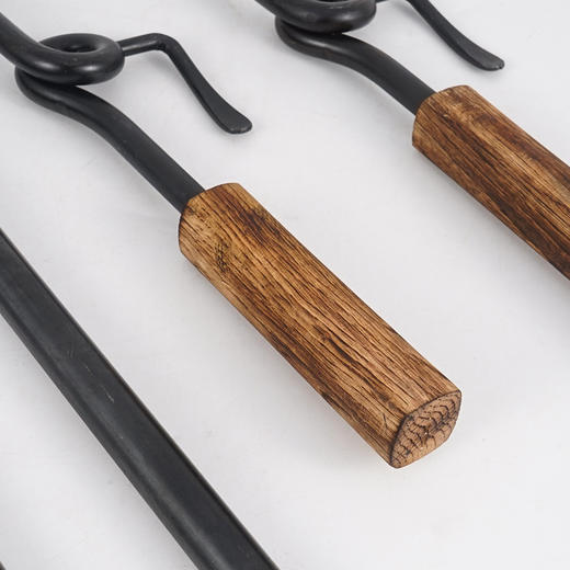 「户外露营焚火烧烤架」野营烤火盘 BBQ野炊篝火铁艺圆形烧烤盘 商品图3