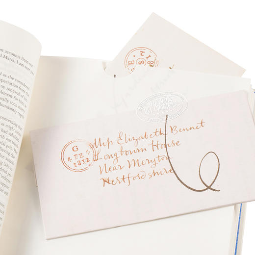 预售 【中商原版】简奥斯汀 傲慢与偏见 礼品版 含19封人物往来手写书信 Pride and Prejudice Jane Austen Barbara Heller 文学 小说 商品图3