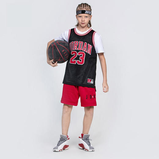 AIR JORDAN乔丹儿童 AJ童装夏男儿童百搭网眼速干运动短裤JD 商品图1