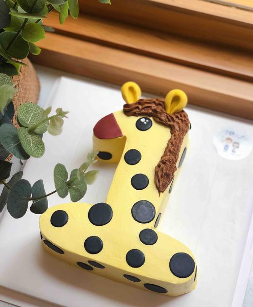 数字1⃣️长颈鹿奶油蛋糕 下单前请仔细阅读商品详情 商品图0