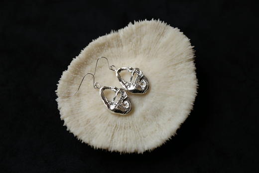 CHEZ BOQUE 梦之浮桥系列原创手工925银耳环《梦浮桥2号》 商品图1