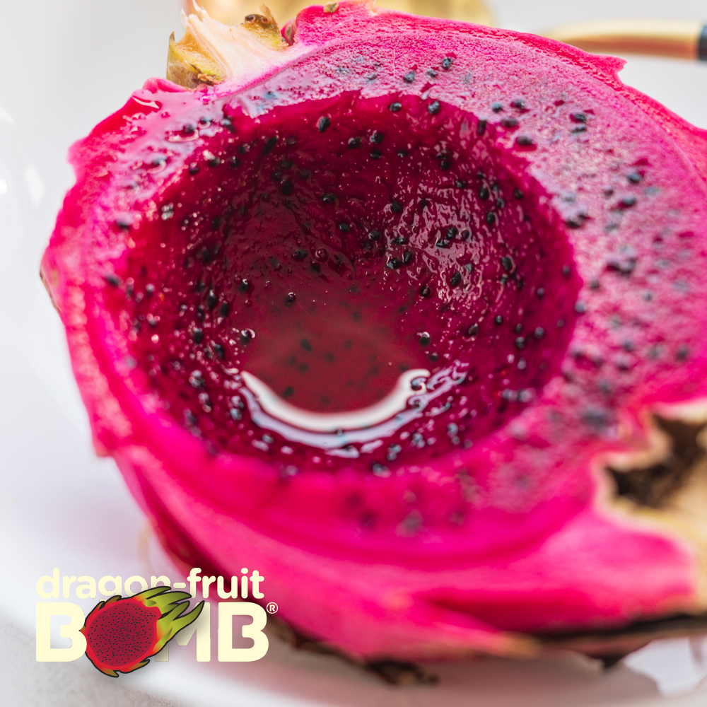 海南产树上熟红心火龙果 有玫瑰的香气 顺丰快递