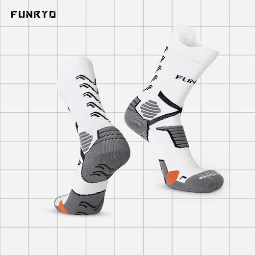 蜂锐运动防滑中袜1.0（PRO职业版）S M L青少年中袜 成人中袜 商品图2