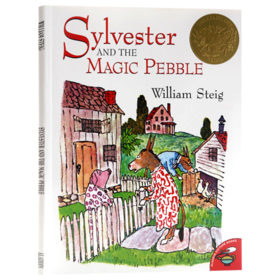 驴小弟变石头 英文原版 Sylvester and the Magic Pebble 凯迪克金奖 传递亲情绘本 英文版进口原版英语书籍