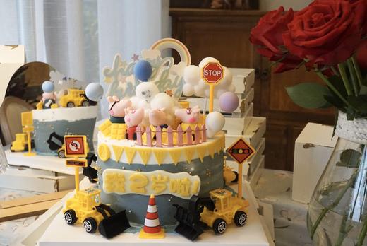 小猪佩奇和挖掘机 商品图0