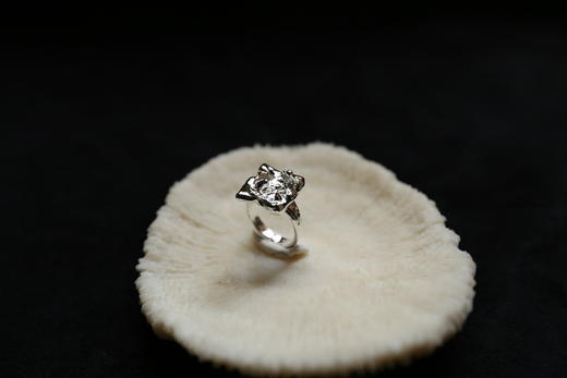 CHEZ BOQUE 印象系列原创手工925银戒指《大海》 商品图2