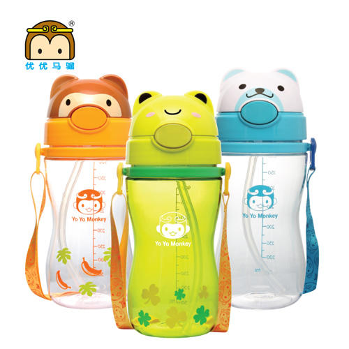 Yo Yo MonkeyTritan便携吸管杯400ML 商品图0
