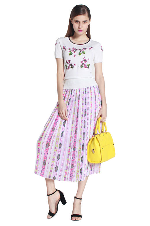 白色针织衫-172E026 商品图4