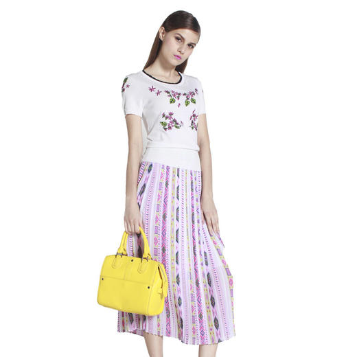 【伯妮斯茵】172B016--粉色半裙 商品图2